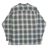 RALPH LAUREN POLO JEANS COMPANY Mens Blue & Green Checked Shirt XL Long Sleeve