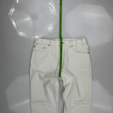 Levis Jeans - 34W 31L White Cotton