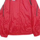 ERIMA Mens Red Zip Jacket XL Polyester Outdoor Sports Lightweight