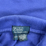 Age 3 Polo By Ralph Lauren Polo Shirt - 3XS Blue Cotton