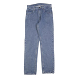 WRANGLER Mens Regular Fit Blue Denim Cotton Blend Jeans W28 L30 Classic Style