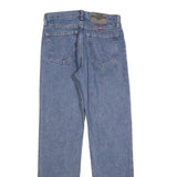 WRANGLER Mens Regular Fit Blue Denim Cotton Blend Jeans W28 L30 Classic Style