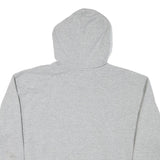 CHAMPION Mens Grey Hoodie L Cotton Blend Pullover Drawstring Casual Sweatshirt