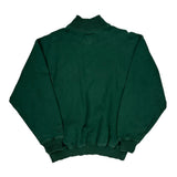 Starter 1/4 Zip - Medium Green Cotton