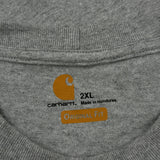 Carhartt T-Shirt - 2XL Grey Cotton