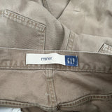 Gap Double Knee Carpenter Trousers - 32W 29L Brown Cotton