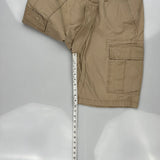 Levis Cargo Shorts - 38W 10L Beige Cotton