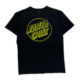 Santa Cruz T-Shirt - Medium Black Cotton