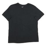 NIKE Mens Black Graphic T-Shirt L Short Sleeve Crew Neck Willamette Print