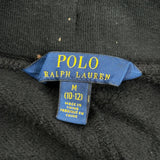 Flame Design, Age 10-12 Polo By Ralph Lauren Graphic Joggers - Medium Black Cotton