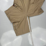 Southpole Baggy Cargo Shorts - 38W 10L Beige Cotton