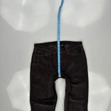Calvin Klein Jeans Cord Trousers - 32″ Waist Grey Corduroy
