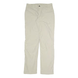 COLUMBIA Womens Beige Polyester Blend Regular Straight Trousers W30 L32 Outdoor