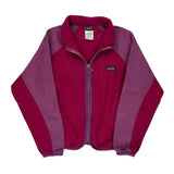 Age 8 Patagonia Fleece Jacket - Small Pink Polyester
