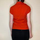 Unbranded Blouse - XS Red Viscose