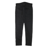 LEVI'S Mens Slim Black Jeans Denim W31 L29 Zip Classic Fit Stylish