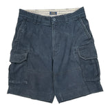 Polo By Ralph Lauren Cargo Shorts - 34W 11L Blue Cotton