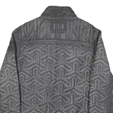 PME LEGEND Mens Grey Jacket M Polyester Blend Quilted Zip Closure Stylish