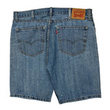 Levis Denim Shorts - 36W 10L Blue Cotton