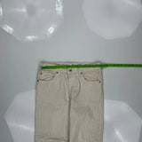 Levis Cord Trousers - 32″ Waist Beige Cotton