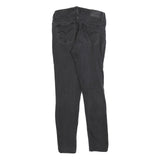 LEVI'S 711 Womens Jeans Black Slim Skinny Denim Medium W28 L30 Stretch Cotton