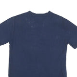 PIERRE CARDIN Mens Blue T-Shirt S Short Sleeve Crew Neck Plain Classic Fit