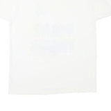 THE BEST Mens White Polar Treats Graphic T-Shirt L Short Sleeve Crew Neck Casual