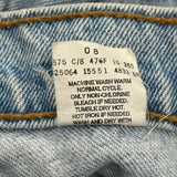 Made In Canada Levis 550 Jeans - 32W US 8 Light Wash Cotton