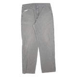 DICKIES Mens Jeans Grey Relaxed Straight Denim Medium W36 L34 Workwear Zip