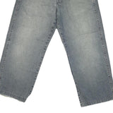 INDIAN Mens Classic Blue Denim Stone Wash Jeans W30 L27 Relaxed Fit Zip