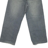 INDIAN Mens Classic Blue Denim Stone Wash Jeans W30 L27 Relaxed Fit Zip