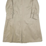 CANDA Womens Beige Cotton Classic Jacket M Plain Button Closure Long Sleeve