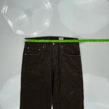 559 Levis Pants - 32W 31L Brown Cotton Blend