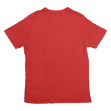 PUMA Mens Red Graphic T-Shirt L Short Sleeve Crew Neck Casual Sportswear