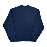 Russell Athletic Sweatshirt - Medium Navy Cotton