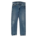 501 Levis Jeans - 29W 32L Blue Cotton