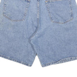 WRANGLER Mens Denim Blue Shorts L W34 Classic Fit Casual Cotton Blend