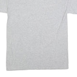 GILDAN Mens Grey Yellow San Lorenzo High School Grizzlies Graphic T-Shirt M