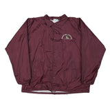 AUGUSTA Mens Maroon Adventure Caravans Button Jacket XL Polyester Plain