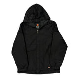 Age 10-12 Dickies Jacket - Medium Black Polyester