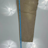 Wrangler Carpenter Trousers - 34W 27L Beige Cotton