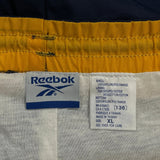 Reebok Track Pants - XL Yellow Cotton