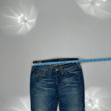 True Religion Skinny Jeans - 28W UK 6 Blue Denim
