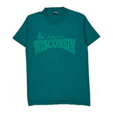 Fruit Of The Loom Single Stitch T-Shirt - Medium Green Cotton