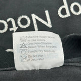 Hanes Single Stitch T-Shirt - 2XL Black Cotton Blend