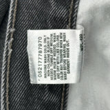 Levis 505 Jeans - 31W 30L Black Cotton
