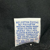 90S Made In USA Russell Athletic Blank Sweatshirt - XL Black Cotton Blend
