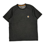 Carhartt T-Shirt - XL Grey Polyester Blend