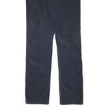LEVI'S Mens Cotton Blend Navy Regular Straight Trousers W30 L33 Classic Zip