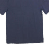 CHAMPION Mens Navy Blue Graphic T-Shirt M Short Sleeve Crew Neck Premium Cotton